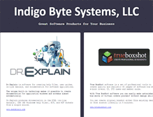 Tablet Screenshot of indigobyte.com